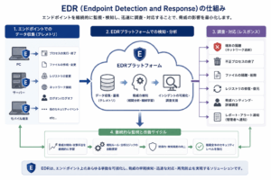 EDRとは？仕組みから導入・運用、EDR回避攻撃への対処まで解説
